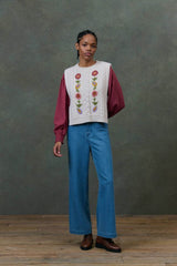 Adela Embroidered Knit Jumper