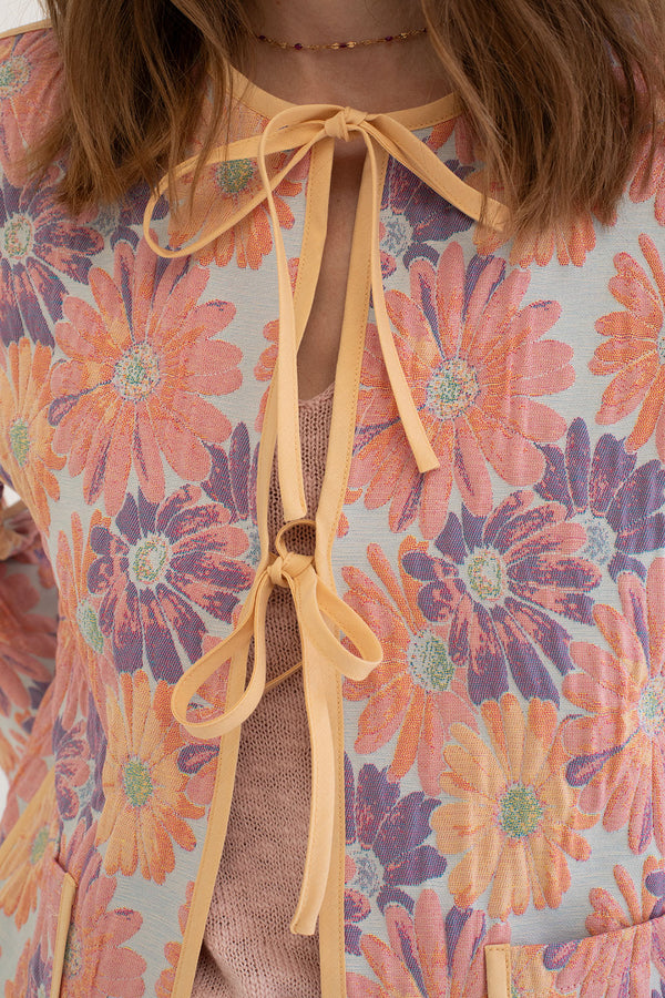 Floral Jacket in Pink