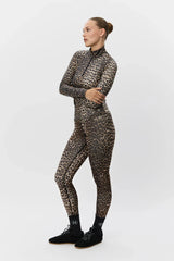 Mallory Top in Leopard Print
