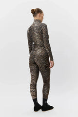 Mallory Top in Leopard Print