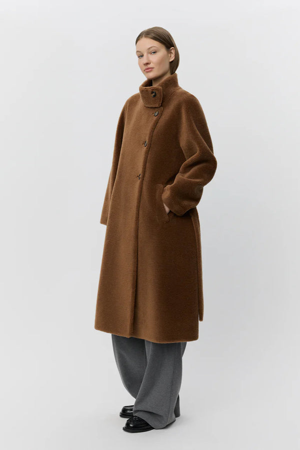 Margit Coat in Brown