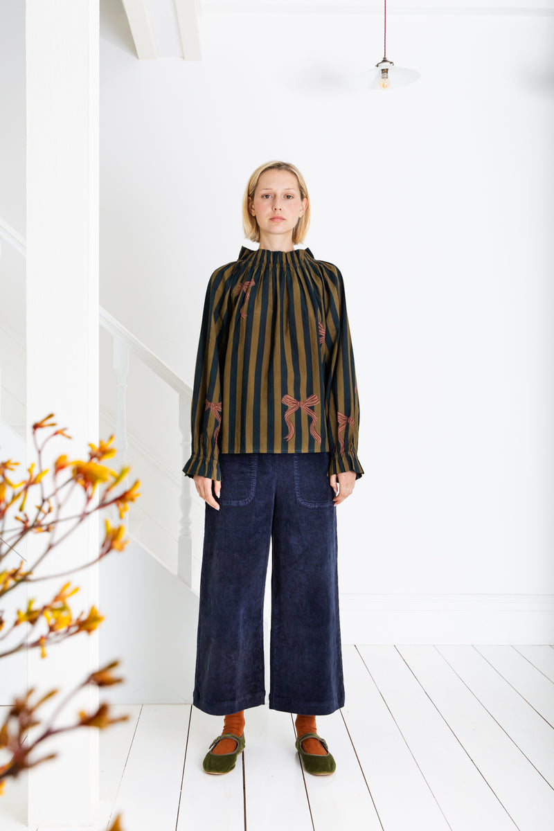 Margo Blouse in Midnight