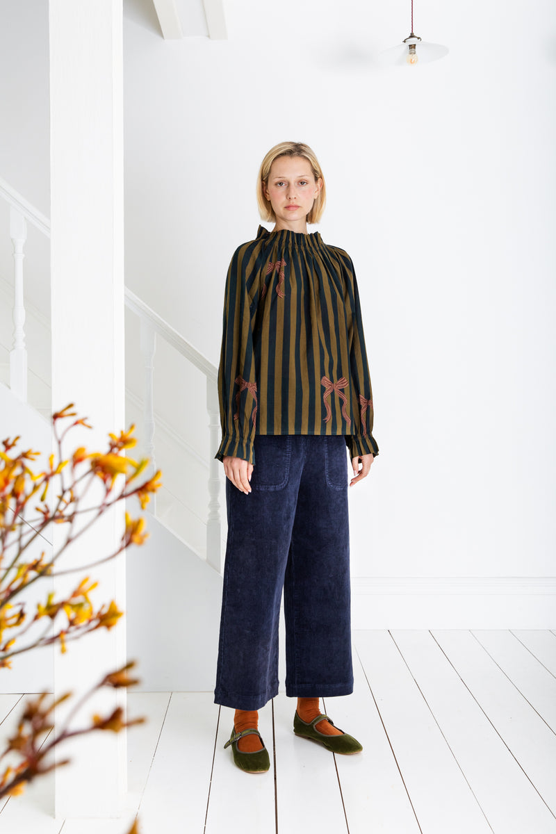 Margo Blouse in Midnight