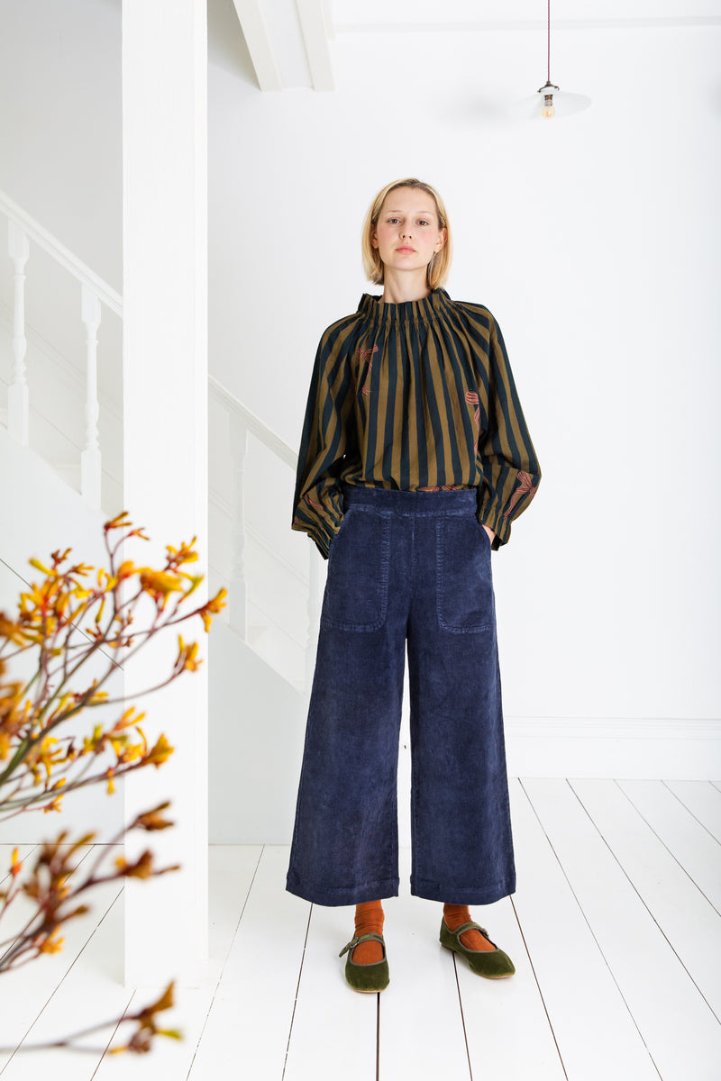 Margo Blouse in Midnight