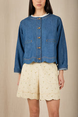 Mary Shorts in Yellow Floral