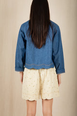 Mary Shorts in Yellow Floral