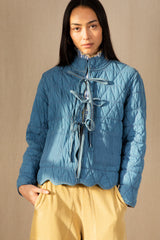 Mikka Reversible Jacket in Spring Green