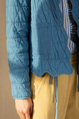 Mikka Reversible Jacket in Spring Green