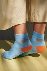 Minna Socks in Blue Bell