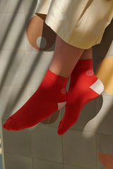 Minna Socks in Spicy Orange