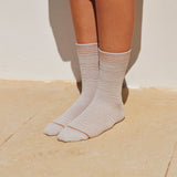 Ane Socks in Gray Violet