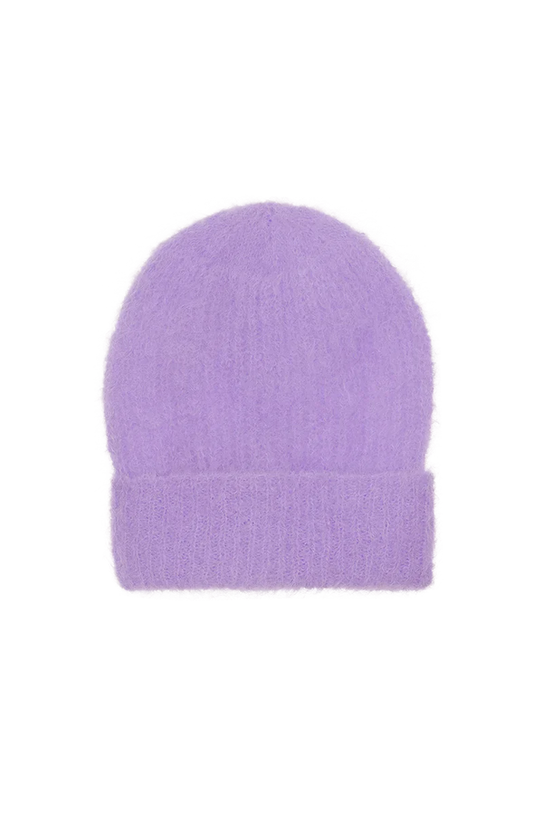 Mohair Hat in Lilac