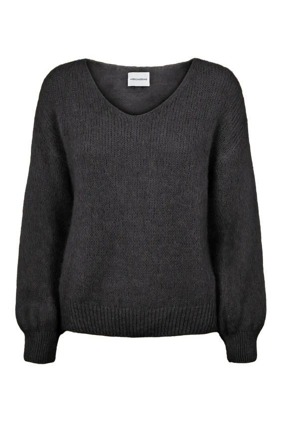 Alpaca Knit in Black