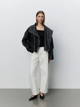 Nikita Leather Jacket in Black