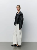 Nikita Leather Jacket in Black