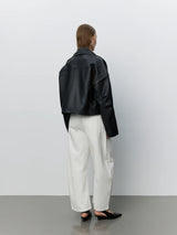 Nikita Leather Jacket in Black