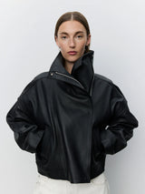 Nikita Leather Jacket in Black