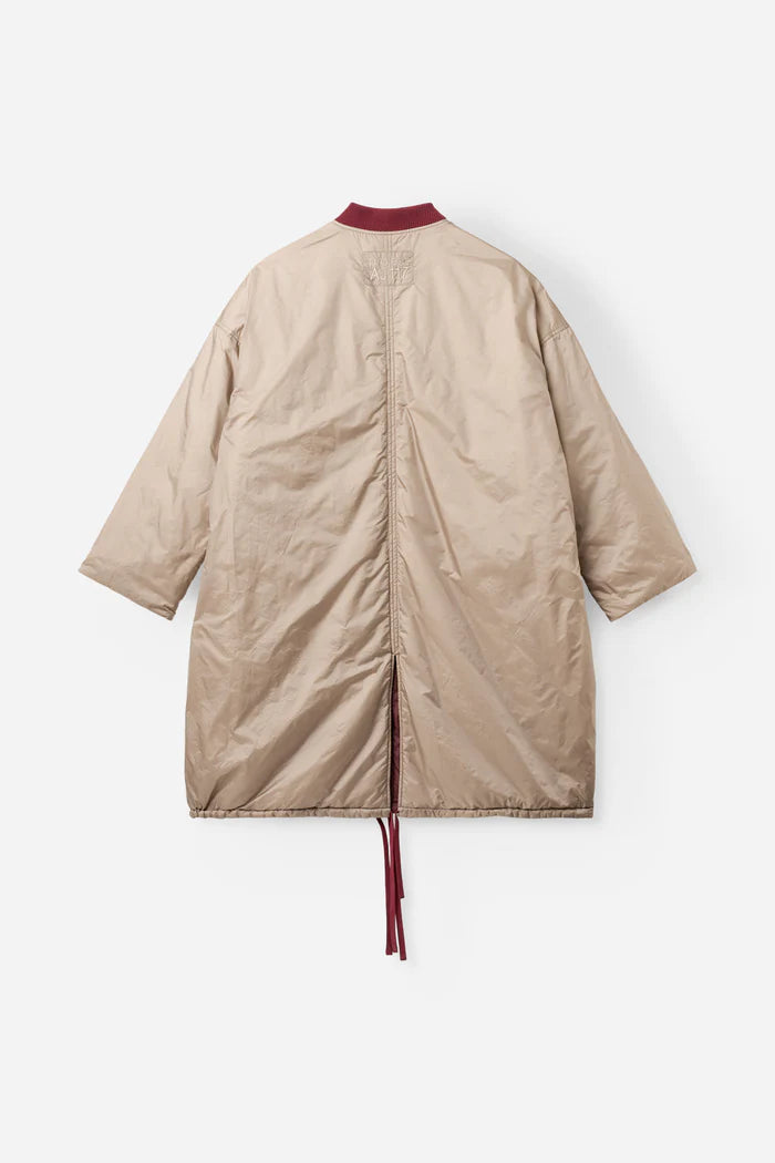Nita Reversible Jacket in Burgundy