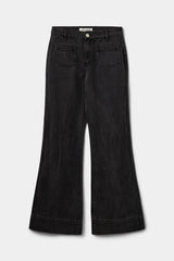 Noelle Jeans in Washed Black