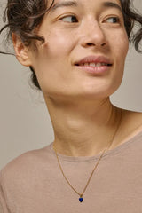 Amore Necklace in Indigo