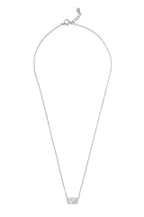 Mom Necklace in Silver