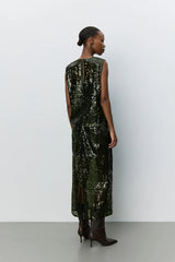Odessa Top in Olive Green