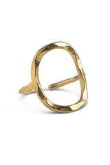 Organic Arena Ring in Gold