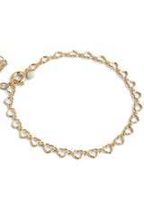 Organic Lovelink Bracelet in Gold