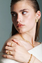 Organic Lovelink Ring in Gold