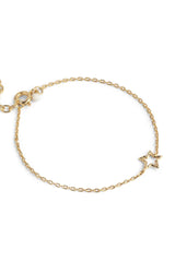 Organic Star Bracelet in Gold