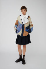 Oversized Patterned Cardigan