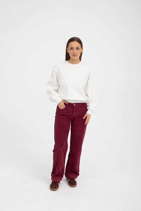 Piccadilly Trousers in Garnet