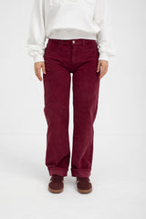 Piccadilly Trousers in Garnet