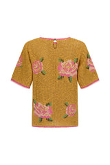 Coastal Granny Top in Mustard