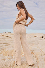 Paradise Found Pants in Sand Dune