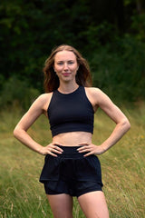 Fallon Trail Shorts in Black