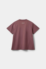 River Boxy T-Shirt in Dusty Plum
