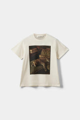 River Boxy T-Shirt in Off White