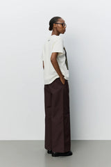 River Boxy T-Shirt in Off White