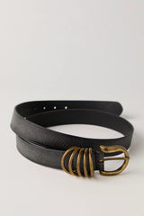 Rori Leather Belt in Black