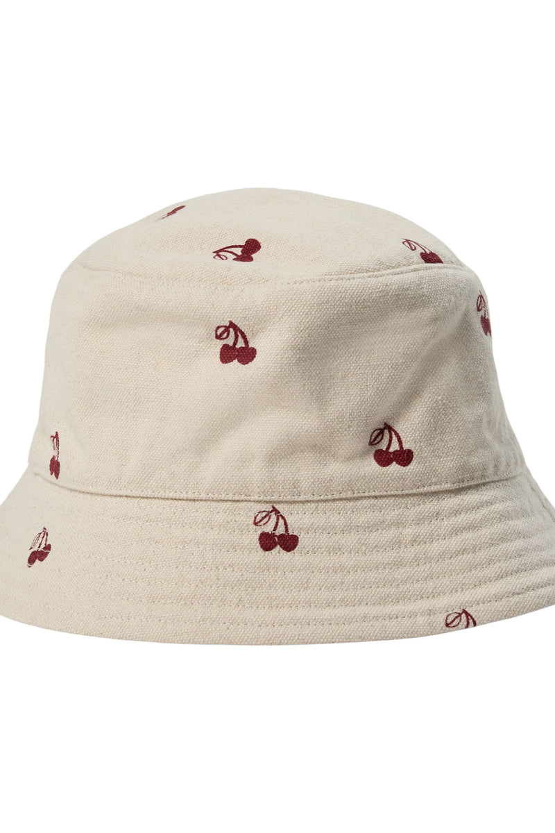 Cherry Print Bucket Hat