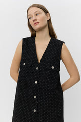 Billie Polka Dot Pinafore Dress