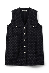 Billie Polka Dot Pinafore Dress