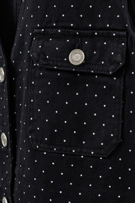 Billie Polka Dot Pinafore Dress