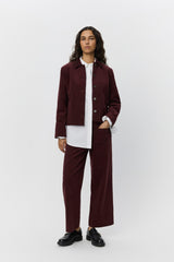 Zuri Jacket in Burgundy