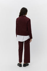 Zuri Jacket in Burgundy