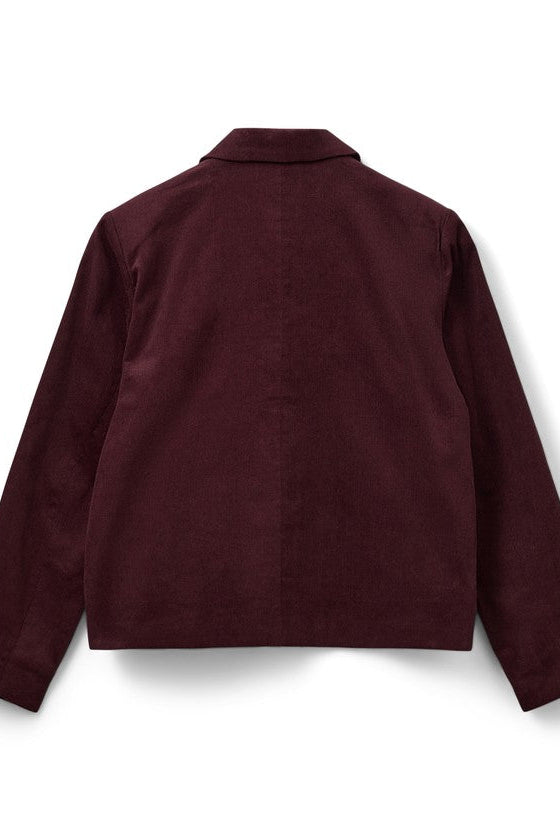 Zuri Jacket in Burgundy