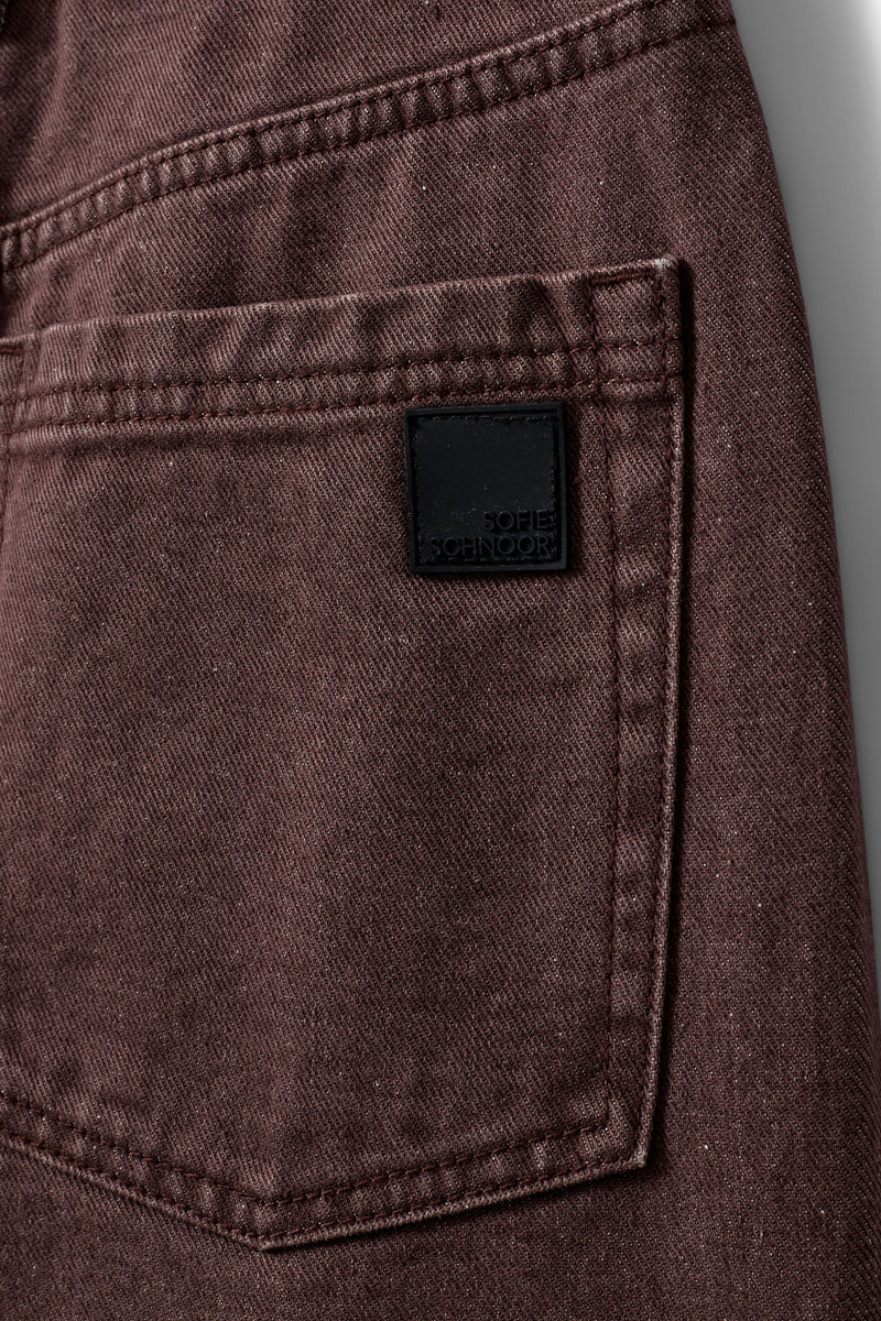 Tokyo Jeans in Burgundy