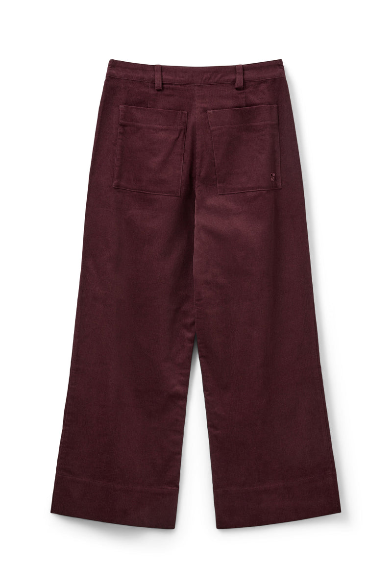 Toulouse Trousers in Burgundy