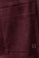 Toulouse Trousers in Burgundy